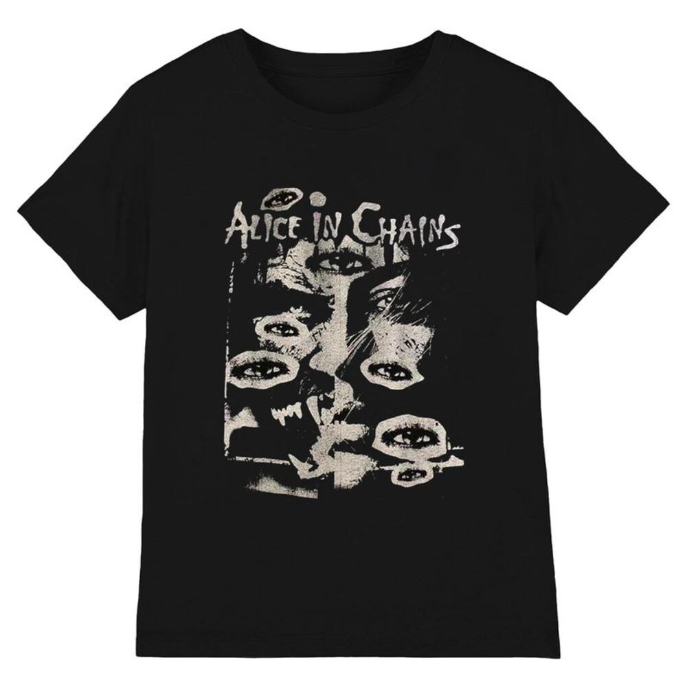 Alice In Chains Unisex Adult All Eyes T-Shirt / Black